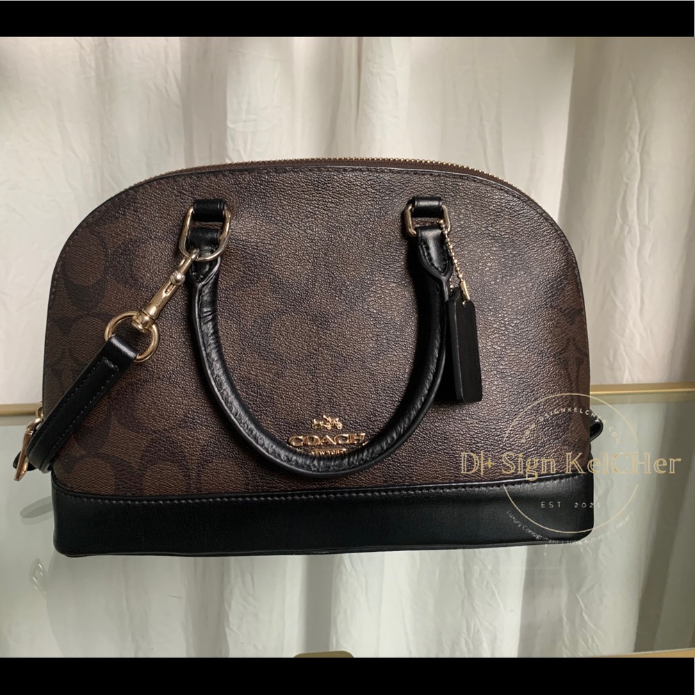 Coach Katy Satchel in Signature Canvas -- SOLD